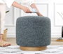 Atelier Del Sofa Cheriton Puf - Gris